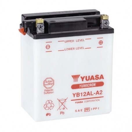 Batería YUASA YB12AL-A2 (con electrolito)