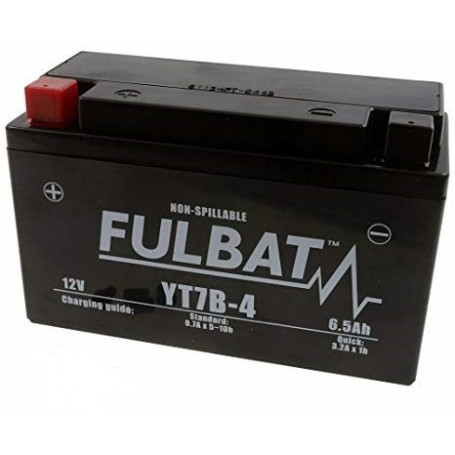 Batería FULBAT YT7B-4 (con electrolito)