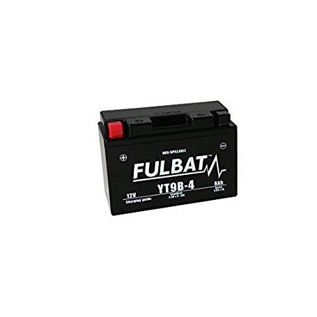 Batería FULBAT YT9B-4 (con electrolito)